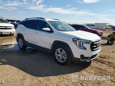 Czwarte zdjęcie samochodu z boku: 2022 GMC TERRAIN SLE VIN:3GKALMEV9NL105609 - miniatura