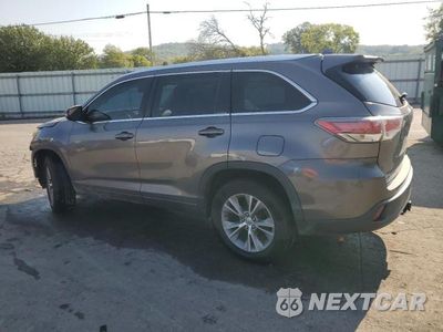 Drugie zdjęcie samochodu z przodu: 2015 TOYOTA HIGHLANDER XLE VIN:5TDKKRFHXFS054593 - miniatura
