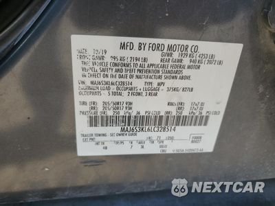 Zdjęcie 13 z 14 samochodu: 2020 FORD ECOSPORT TITANIUM VIN:MAJ6S3KL6LC328514 - miniatura