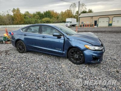 Czwarte zdjęcie samochodu z boku: 2019 FORD FUSION SE VIN:3FA6P0LU2KR235755 - miniatura
