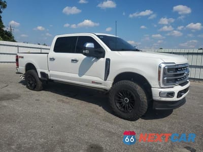 Czwarte zdjęcie samochodu z boku: 2024 FORD F250 SUPER DUTY VIN:1FT8W2BM7RED24687 - miniatura