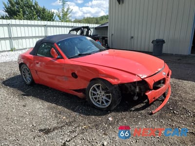 Czwarte zdjęcie samochodu z boku: 2005 BMW Z4 2.5 VIN:4USBT33575LR71151 - miniatura
