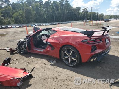 Drugie zdjęcie samochodu z przodu: 2022 CHEVROLET CORVETTE STINGRAY 2LT VIN:1G1YB2D42N5109200 - miniatura
