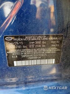 Zdjęcie 11 z 11 samochodu: 2016 HYUNDAI ELANTRA SE VIN:5NPDH4AE6GH769675 - miniatura