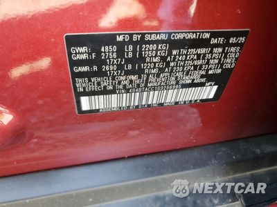 Zdjęcie 13 z 15 samochodu: 2025 SUBARU OUTBACK PREMIUM VIN:4S4BTACC1S3256995 - miniatura