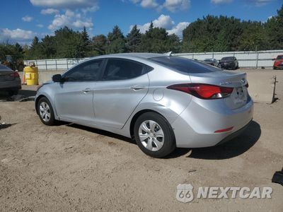Drugie zdjęcie samochodu z przodu: 2016 HYUNDAI ELANTRA SE VIN:5NPDH4AE6GH735817 - miniatura