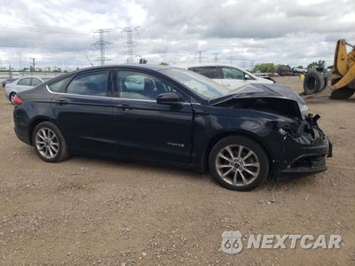 Czwarte zdjęcie samochodu z boku: 2017 FORD FUSION SE HYBRID VIN:3FA6P0LU6HR222919 - miniatura