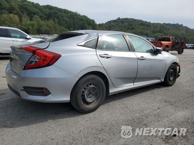 Trzecie zdjęcie samochodu z tyłu: 2018 HONDA CIVIC LX VIN:19XFC2F56JE006247 - miniatura
