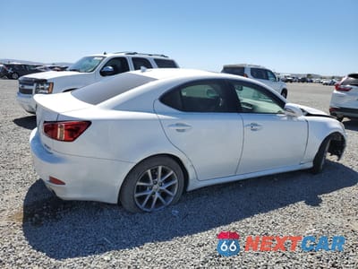 Trzecie zdjęcie samochodu z tyłu: 2011 LEXUS IS 250 VIN:JTHBF5C28B5139489 - miniatura