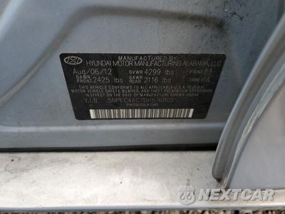 Zdjęcie 12 z 14 samochodu: 2013 HYUNDAI SONATA SE VIN:5NPEC4AC7DH576805 - miniatura