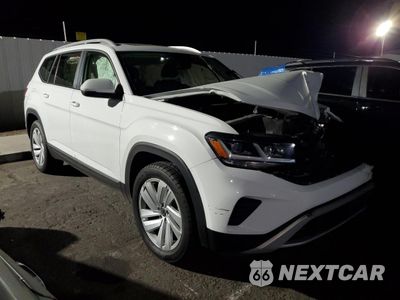 Czwarte zdjęcie samochodu z boku: 2021 VOLKSWAGEN ATLAS SEL VIN:1V2ER2CA4MC548842 - miniatura