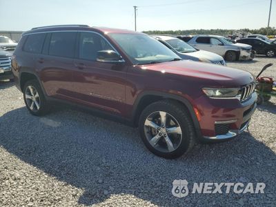 Czwarte zdjęcie samochodu z boku: 2021 JEEP GRAND CHEROKEE L LIMITED VIN:1C4RJKBG2M8205420 - miniatura