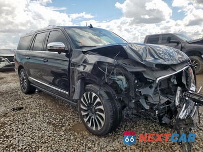 Czwarte zdjęcie samochodu z boku: 2023 LINCOLN NAVIGATOR L BLACK LABEL VIN:5LMJJ3TG4PEL16566 - miniatura