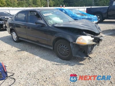 Czwarte zdjęcie samochodu z boku: 1998 HONDA CIVIC LX VIN:2HGEJ6572WH523666 - miniatura