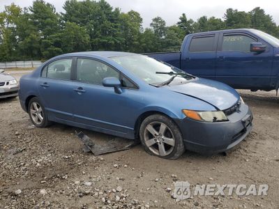 Czwarte zdjęcie samochodu z boku: 2008 HONDA CIVIC LX VIN:2HGFA16588H521413 - miniatura