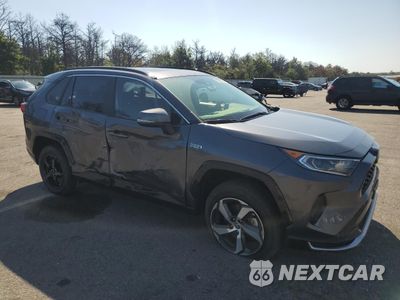 Czwarte zdjęcie samochodu z boku: 2021 TOYOTA RAV4 PRIME SE VIN:JTMAB3FV1MD040668 - miniatura