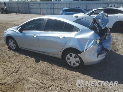 Drugie zdjęcie samochodu z przodu: 2017 CHEVROLET CRUZE LS VIN:3G1BC5SM4HS565006 - miniatura