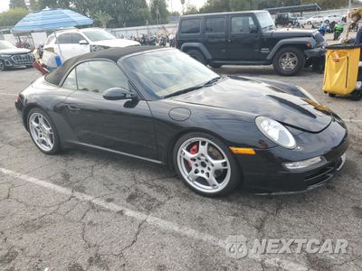 Czwarte zdjęcie samochodu z boku: 2007 PORSCHE 911 CARRERA S CABRIOLET VIN:WP0CB299X7S776574 - miniatura