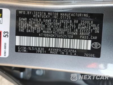 Zdjęcie 13 z 15 samochodu: 2025 TOYOTA CAMRY XSE VIN:4T1DBADK7SU525108 - miniatura