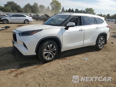2021 TOYOTA HIGHLANDER XLE 5TDGZRBH9MS552742 - główne zdjęcie licytacji z USA - miniatura