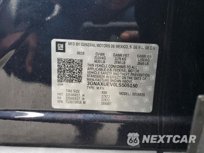 Zdjęcie 13 z 14 samochodu: 2020 CHEVROLET EQUINOX LT VIN:3GNAXUEV0LS505150 - miniatura