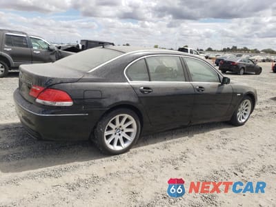 Trzecie zdjęcie samochodu z tyłu: 2007 BMW 750 VIN:WBAHN83577DT67827 - miniatura