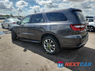 Drugie zdjęcie samochodu z przodu: 2020 DODGE DURANGO GT VIN:1C4RDHDG1LC301378 - miniatura