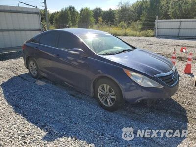 Czwarte zdjęcie samochodu z boku: 2014 HYUNDAI SONATA GLS VIN:5NPEB4AC9EH891318 - miniatura