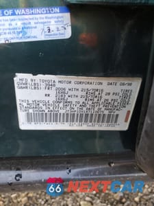 Zdjęcie 14 z 16 samochodu: 1999 TOYOTA RAV4 VIN:JT3HP10V1X7110075 - miniatura