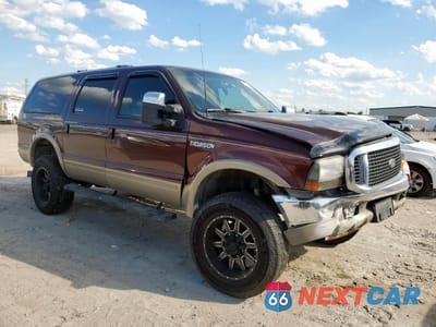 Czwarte zdjęcie samochodu z boku: 2000 FORD EXCURSION LIMITED VIN:1FMSU43F2YEB85067 - miniatura