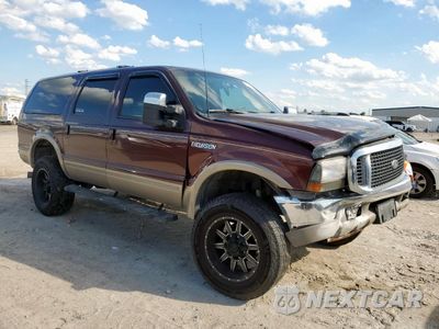 Czwarte zdjęcie samochodu z boku: 2000 FORD EXCURSION LIMITED VIN:1FMSU43F2YEB85067 - miniatura
