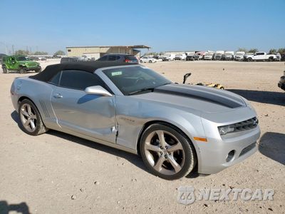 Czwarte zdjęcie samochodu z boku: 2013 CHEVROLET CAMARO LT VIN:2G1FB3D32D9167376 - miniatura