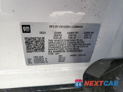 Zdjęcie 13 z 13 samochodu: 2025 BUICK ENCORE GX SPORT TOURING VIN:KL4AMDSL3SB025063 - miniatura