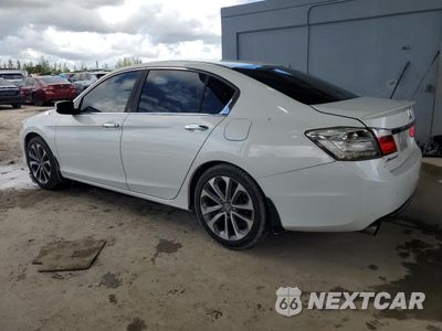 Drugie zdjęcie samochodu z przodu: 2014 HONDA ACCORD SPORT VIN:1HGCR2F57EA279693 - miniatura