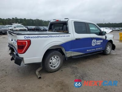 Trzecie zdjęcie samochodu z tyłu: 2021 FORD F150 SUPERCREW VIN:1FTEW1CP4MFC76364 - miniatura