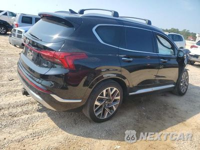 Trzecie zdjęcie samochodu z tyłu: 2022 HYUNDAI SANTA FE CALLIGRAPHY VIN:5NMS54AL1NH463590 - miniatura