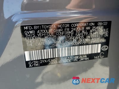 Zdjęcie 12 z 15 samochodu: 2023 LEXUS IS 350 F SPORT DESIGN VIN:JTHBZ1B27P5059979 - miniatura