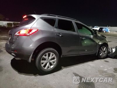 Trzecie zdjęcie samochodu z tyłu: 2013 NISSAN MURANO S VIN:JN8AZ1MUXDW210674 - miniatura