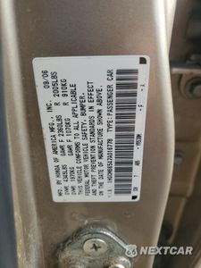 Zdjęcie 12 z 14 samochodu: 2007 HONDA ACCORD EX VIN:1HGCM66547A016778 - miniatura