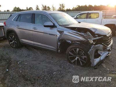 Czwarte zdjęcie samochodu z boku: 2025 VOLKSWAGEN ATLAS CROSS SPORT SEL PREMIUM R-LINE VIN:1V2FE2CA7SC202166 - miniatura
