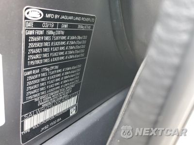 Zdjęcie 13 z 14 samochodu: 2019 LAND ROVER RANGE ROVER SPORT HSE VIN:SALWR2RUXKA861273 - miniatura