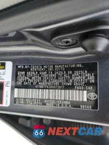 Zdjęcie 12 z 12 samochodu: 2013 TOYOTA CAMRY HYBRID VIN:4T1BD1FK3DU072817 - miniatura