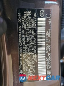 Zdjęcie 12 z 12 samochodu: 2014 LEXUS ES 350 VIN:JTHBK1GG7E2122019 - miniatura