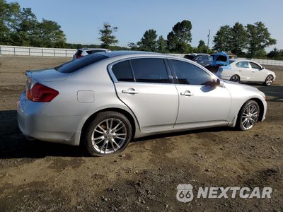 Trzecie zdjęcie samochodu z tyłu: 2011 INFINITI G37 VIN:JN1CV6AR7BM350142 - miniatura