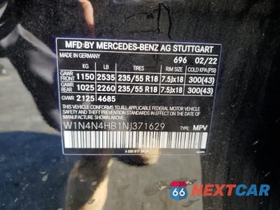 Zdjęcie 13 z 14 samochodu: 2022 MERCEDES-BENZ GLA 250 4MATIC VIN:W1N4N4HB1NJ371629 - miniatura