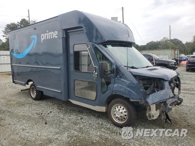 Czwarte zdjęcie samochodu z boku: 2021 FORD TRANSIT T-350 HD VIN:1FDDF6P88MKA45434 - miniatura