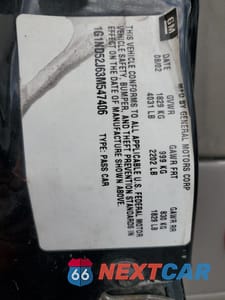 Zdjęcie 12 z 14 samochodu: 2003 CHEVROLET MALIBU VIN:1G1ND52J63M547406 - miniatura