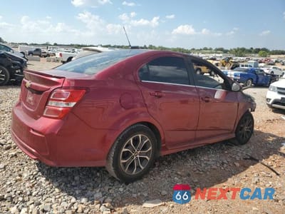 Trzecie zdjęcie samochodu z tyłu: 2017 CHEVROLET SONIC LT VIN:1G1JD5SH5H4137070 - miniatura