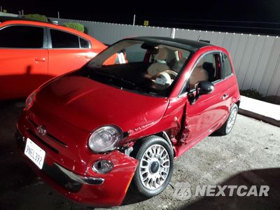2014 FIAT 500 LOUNGE 3C3CFFCRXET242348 - główne zdjęcie licytacji z USA - miniatura