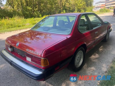 Czwarte zdjęcie samochodu z boku: 1986 BMW 635 CSI AUTOMATIC VIN:WBAEC840XG0612736 - miniatura